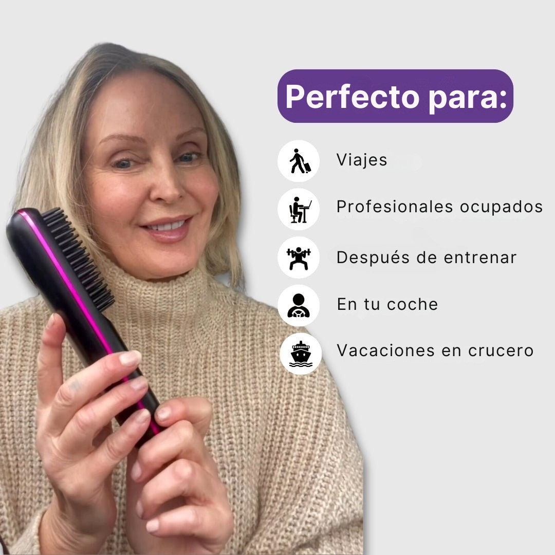 Cepillo Alisador Portátil Velisse™