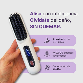 Cepillo Alisador Portátil Velisse™